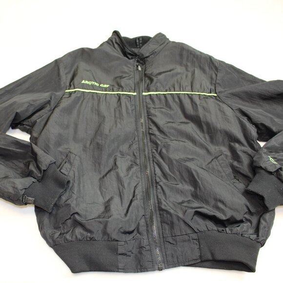 Vintage Arctic Cat Thinsulate Snowmobile Light Jacket Mens Medium - Picture 5 of 8